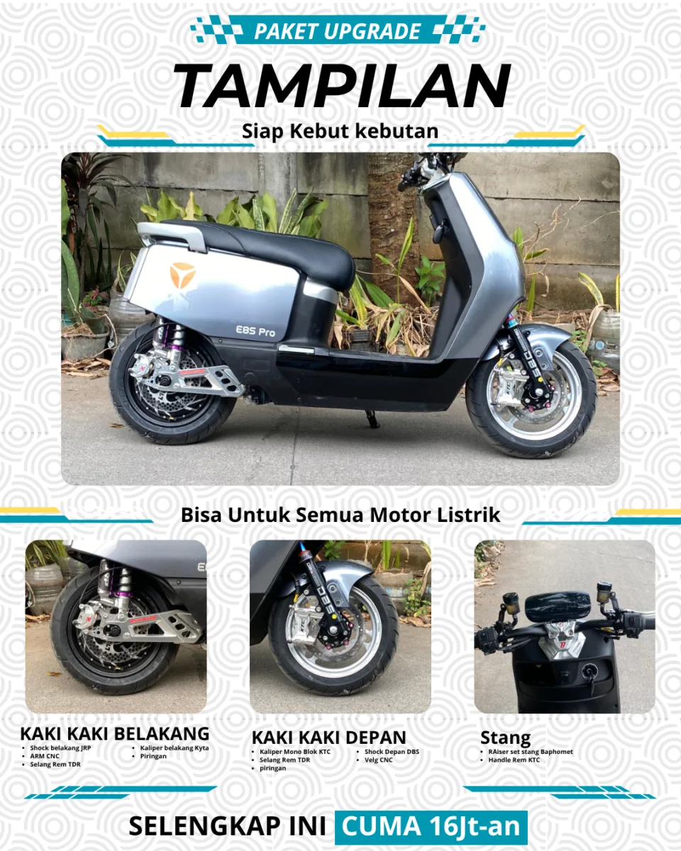 Paket Upgrade: Siap ebut-kebutan 16 jtan
