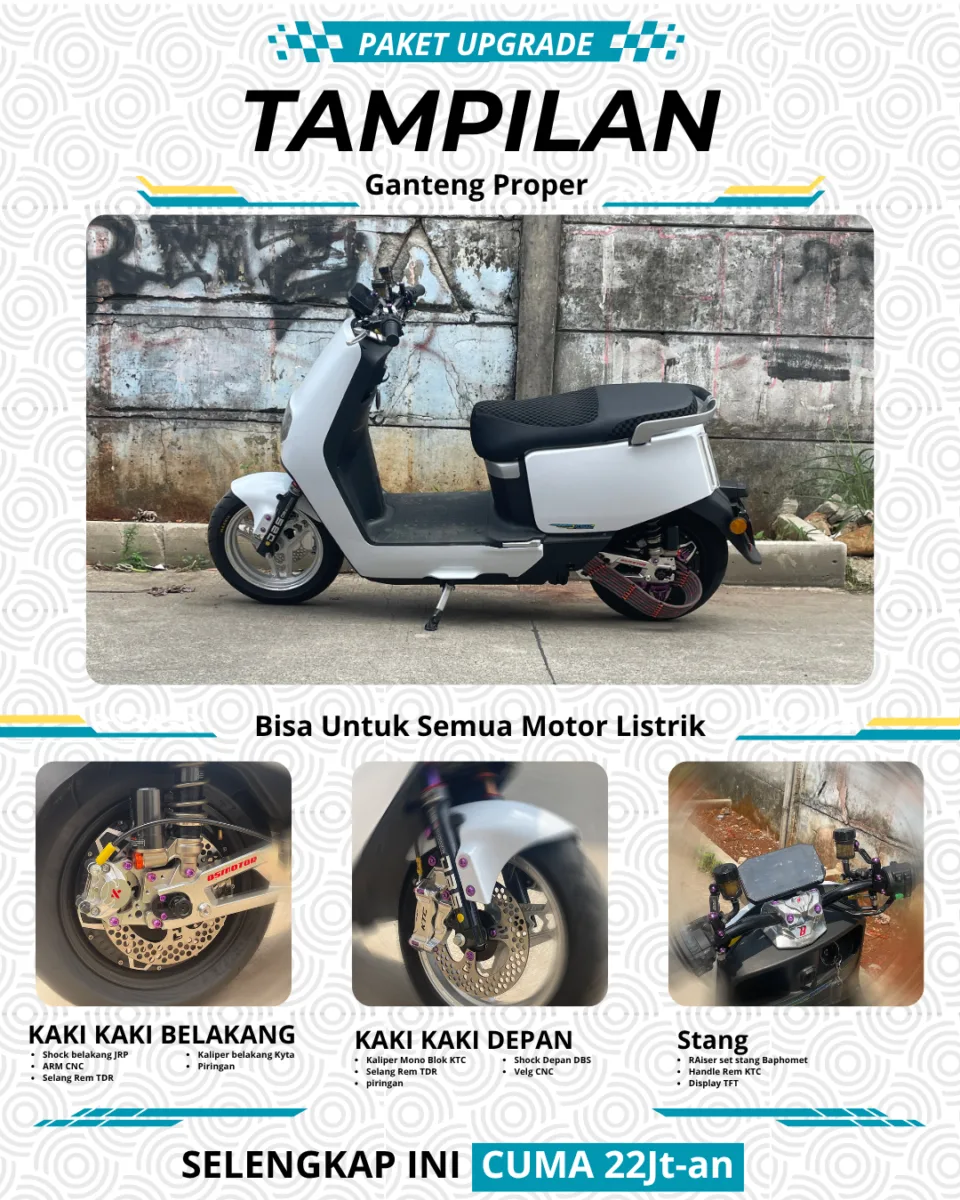 Paket Upgrade: Ganteng Proper 22 jtan
