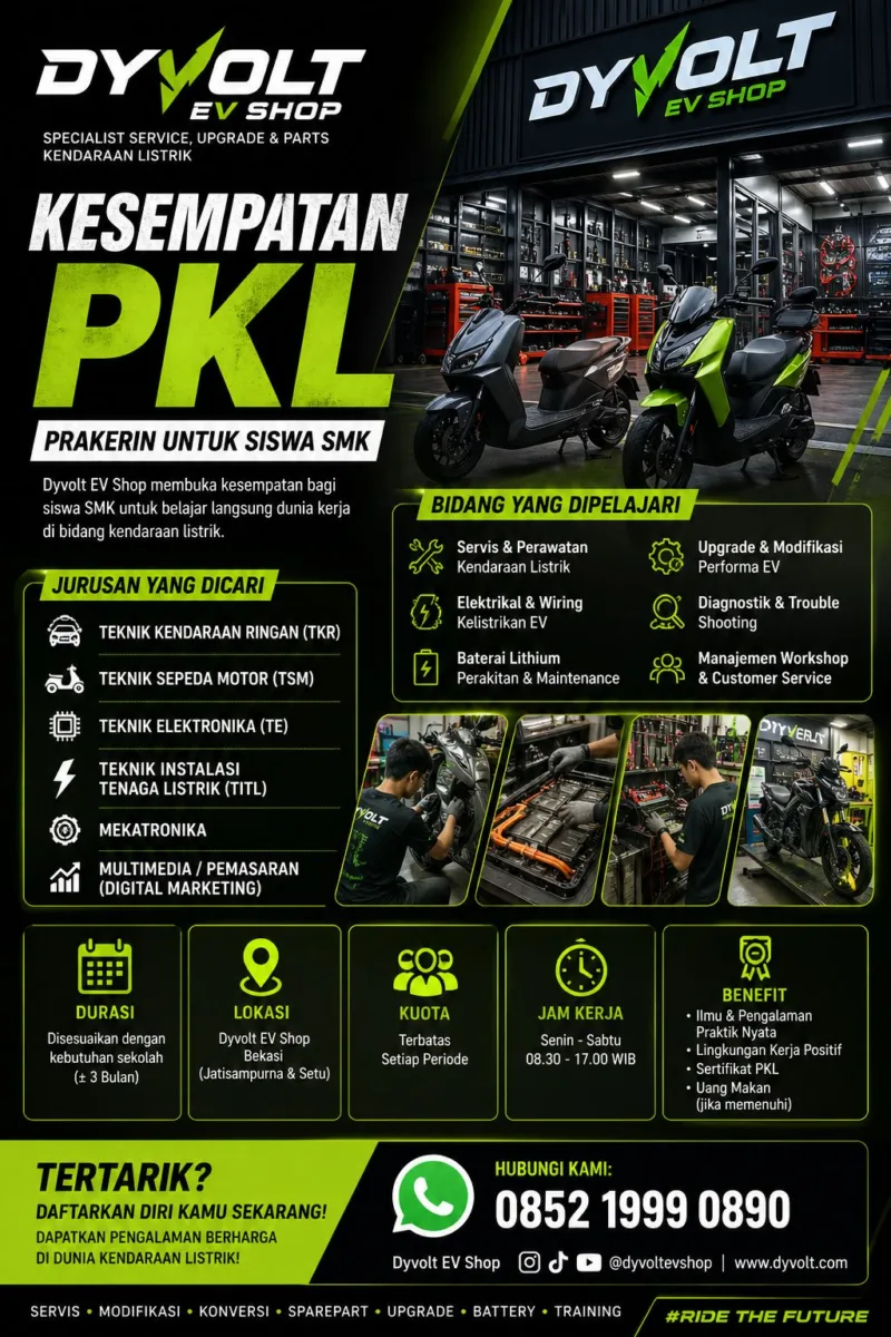 kesempatan pkl di dyvolt