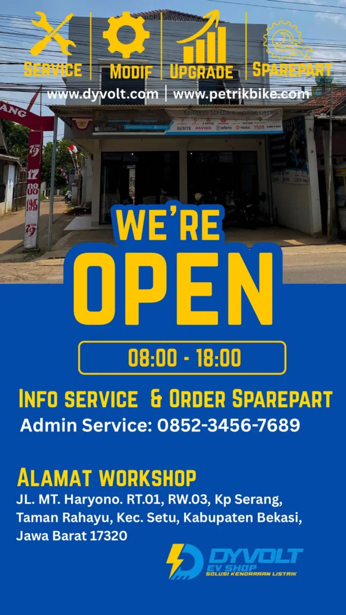 servis motor listrik - dyvolt setu